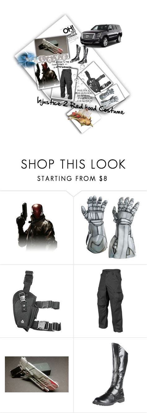 Injustice 2 Red Hood Costume By Blackleatherjackets Liked On Polyvore Featuring Pleaser And
