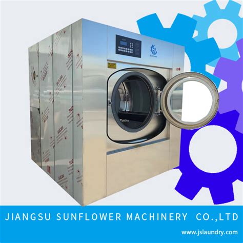 Programmable Front Loaded Industrial Laundry Equipment 100kgs From