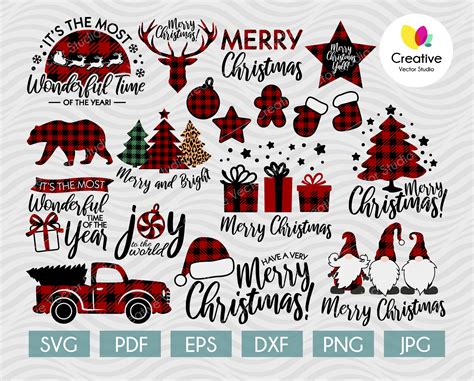 Commercial Use Svg Files Silhouette And Other Cutting Machines Holidays