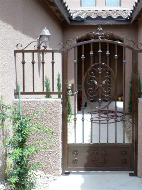 Las Vegas Wrought Iron Courtyard And Entryway Gates Artistic Iron Works