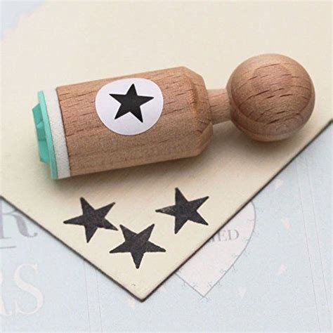 Star Very Mini Rubber Stamp Craft Scrapbooking Luck Rubber Stamp