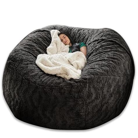 Buy Giant Bean Bag Chair Cover Bean Bag Chairs For Adults Comfy Fluffy