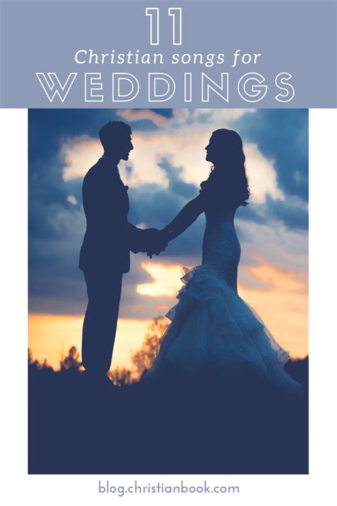 We have the best ideas here, from classic hymns to modern there are no steadfast rules when it comes to choosing wedding recessional music. 11 Christian Songs for Weddings - Christianbook.com Blog ...