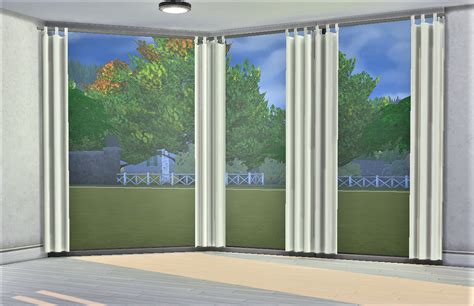 Mérföldkő Szellőzés Dobozolás The Sims 4 Medium Height Curtain