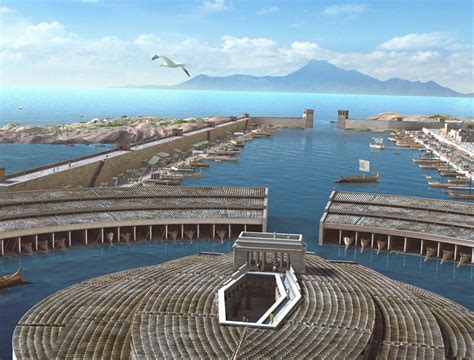 Ancient Harbour Of Carthage Cartago Roma Antigua Arquitectura Antigua