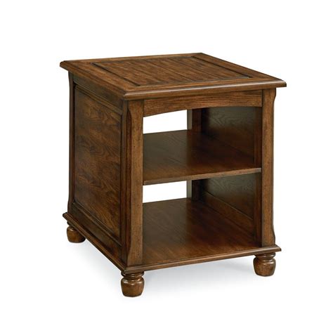 23.25 height x 28.25 length x 28.25 depth. Broyhill 2011-007 Ellie End Table Oak Discount Furniture ...