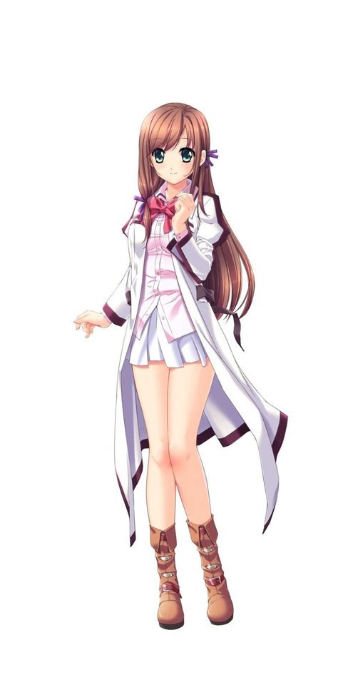 World Of Two Dimensional In Japan Standing Pose Front Anime Girl