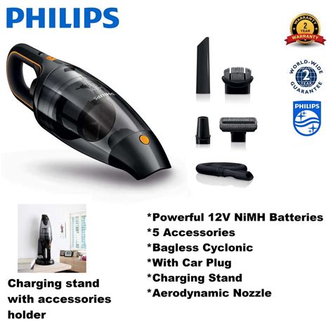 Philips Minivac Handheld Vacuum Cleaner Fc6149 Shopee Malaysia