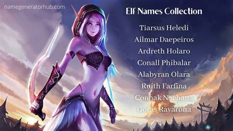 Best Elf Name Generator Elvish Name Generator Elf Names
