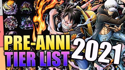 Whos The Best Character New Tier List 2021 One Piece Bounty Rush