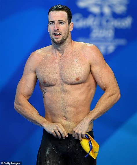 olympic swimmer james magnussen shows off his fit form as he goes for a casual dip at bondi