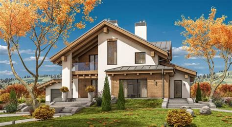 1 625 pi² 2 étages, 3 chambres, garage coûts : Maison à étage : découvrez nos 15 modèles préférés