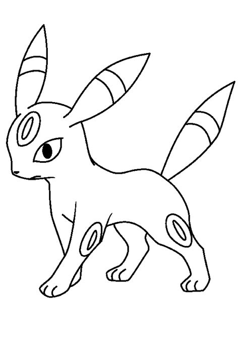 Coloriage Pokémon Noctali