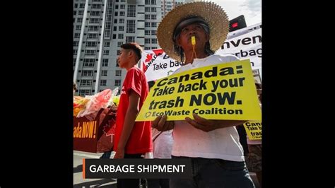 Philippines Recalls Envoys After Canada Misses Deadline For Garbage