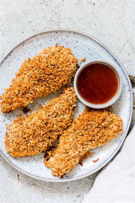 Remove the parmesan baked chicken from the oven. Parmesan Crusted Chicken Breast - Recipes From A Pantry
