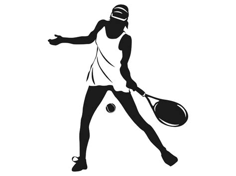 Find the perfect tennisspielerin stock photos and editorial news pictures from getty images. Tennis Wandtattoo Tennisspielerin Wandaufkleber bei ...