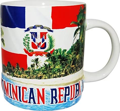 American Cities And States Of 11 Oz Coffee Mugs Dominican Republic 2 Home And Kitchen