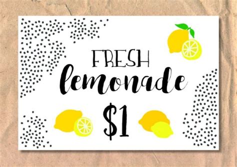 67 Creative Lemonade Stand Slogans And Sign Ideas For Kids