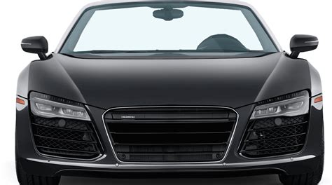 Download Lutzie Black Audi Car Front View Audi R8 Front View Png