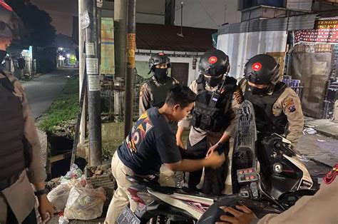 Personil Sat Samapta Polrestabes Medan Dan BKO Samapta Poldasu Sisir