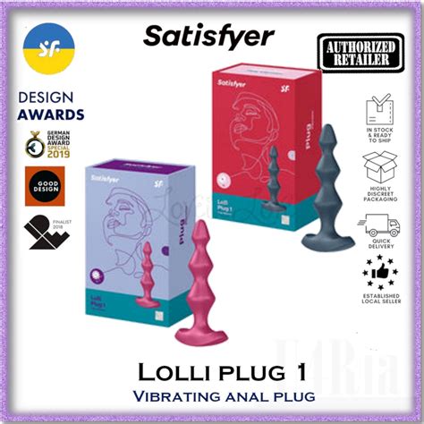 Satisfyer Lolli Plug 1 Vibrating Anal Plug Dark Tealgrey Or Berry Authorized Retailer