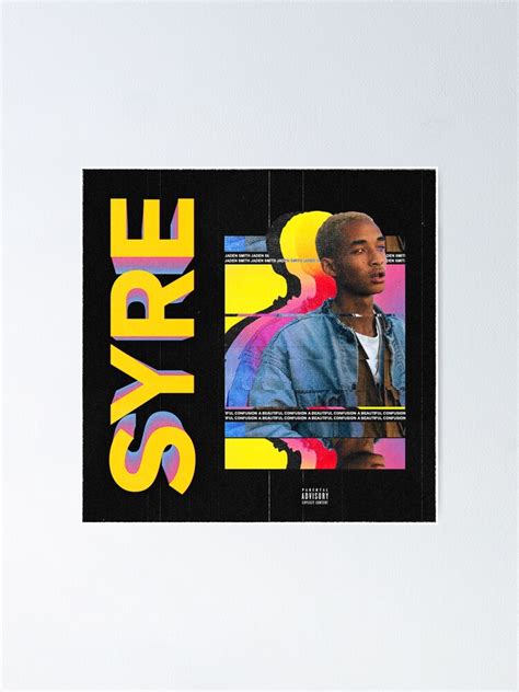 Jaden Smith Syre Poster For Sale By Simpliciti Redbubble