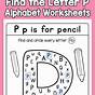 Free Letter P Worksheets