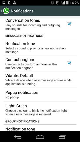 You can tap emoji to add emoji or gifs, t to. notifications - How to define a custom sound for Whatsapp ...