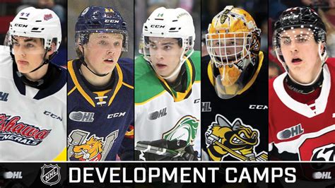 Ohl Players Attending Nhl Development Camps Ontario Hockey League