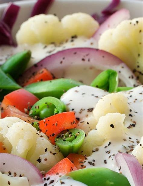Crunchy Vegetable Make Ahead Salad Recipe Hidden Valley Ranch