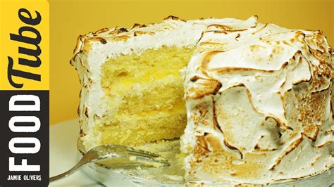 Triple Layer Lemon Meringue Cake With Marshmallow Icing Cupcake Jemma