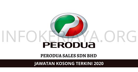 Reported a net sales revenue increase of 10.01% in 2018. Jawatan Kosong Perodua Sales Sdn Bhd • Jawatan Kosong Terkini