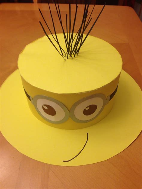 Minion For A Crazy Hat Day Crazy Hat Day Crazy Hats Hat Day