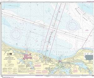 Noaa Nautical Chart 12254 Chesapeake Bay Cape Henry To Thimble Shoal