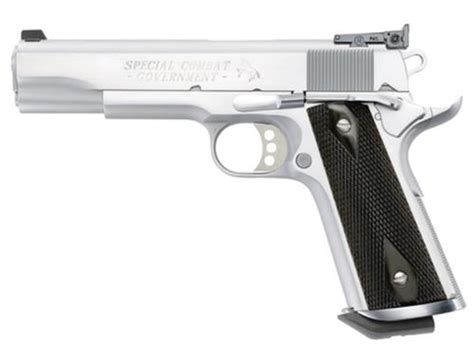 Colt Special Combat Government 45 Hard Chrome Finish Impact Guns