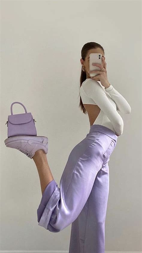 Pin By 𝙰𝚋𝚋𝚎𝚢 On F A S H I O N I S T A In 2020 Lavender Outfit