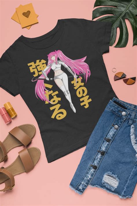 Katana Anime Girl T Shirt