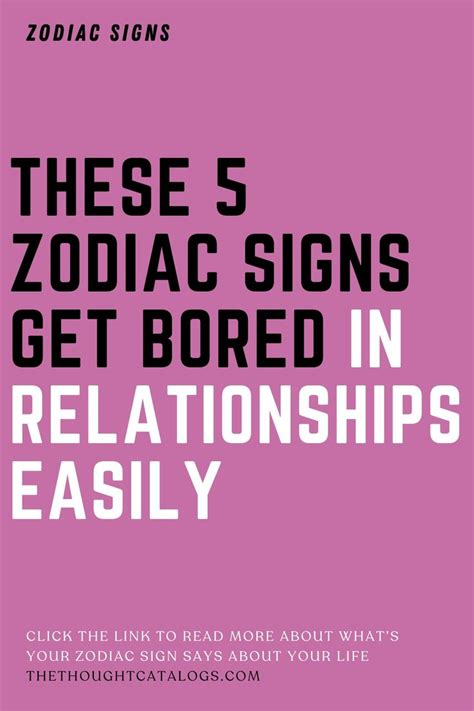 These 5 Zodiac Signs Get Bored In Relationships Easily In 2023 Horoscope Love Matches Zodiac
