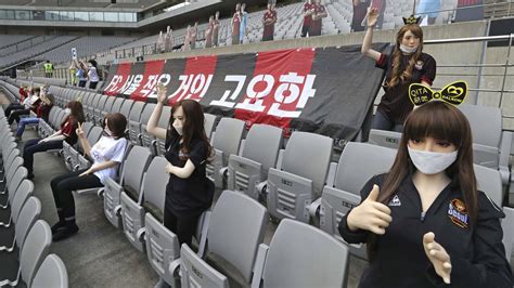 South Korean Football Team Apologises For Filling Empty Stands With Sex Dolls Lbc