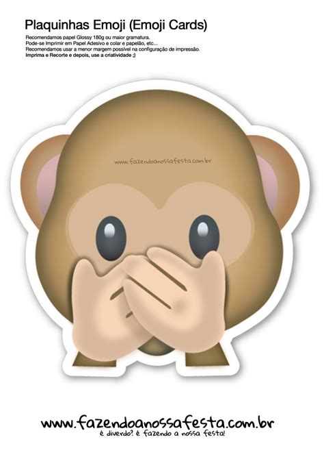 A Sticker With A Monkey Covering Its Mouth And Hand Over It S Face