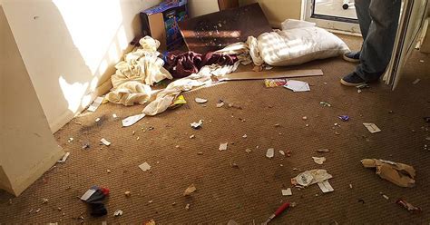 Stunned Landlord Shames Tenants From Hell With Pictures Of Mould Rubbish And Trails Of Poo