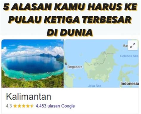 Alasan Kamu Harus Ke Pulau Ketiga Terbesar Di Dunia Kalimantan My XXX