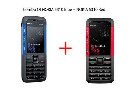 Buy Combo Of Refurbished Nokia 5310 Xpressmusic Blue Nokia 5310