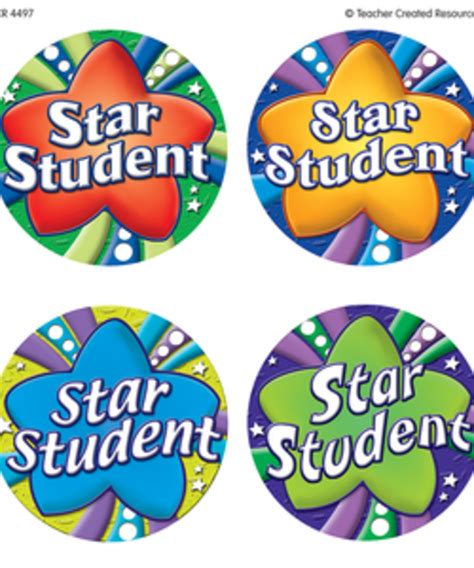 Star Student Badges Inspiring Young Minds To Learn