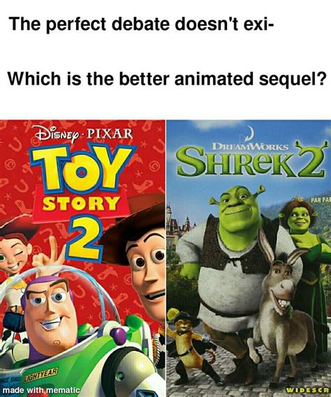 Shrek 2 Vs Toy Story 2 Meme By Abheekdota Memedroid