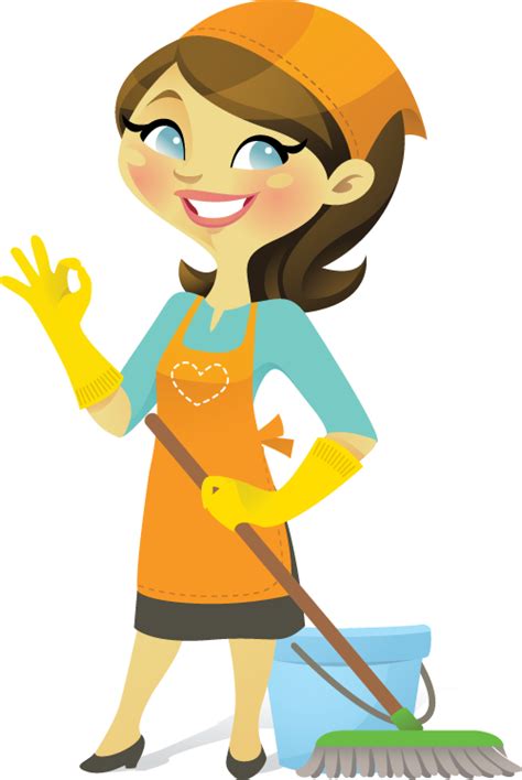 Cleaning Lady Clipart Png ~ Cleaning Clipart Ladies Lady Clip House