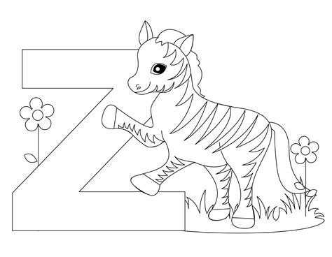 Play more coloring pages at coloringpagesonly.com. Free Printable Alphabet Coloring Pages for Kids - Best ...