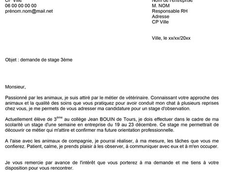 Lettre De Refus De Stage Par Le Stagiaire Adolfo Redding Ejemplo De