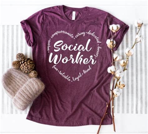 Social Work T Shirt Social Worker Social Worker T Social Etsy