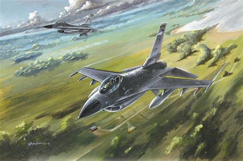 F 16 Fighting Falcon Art